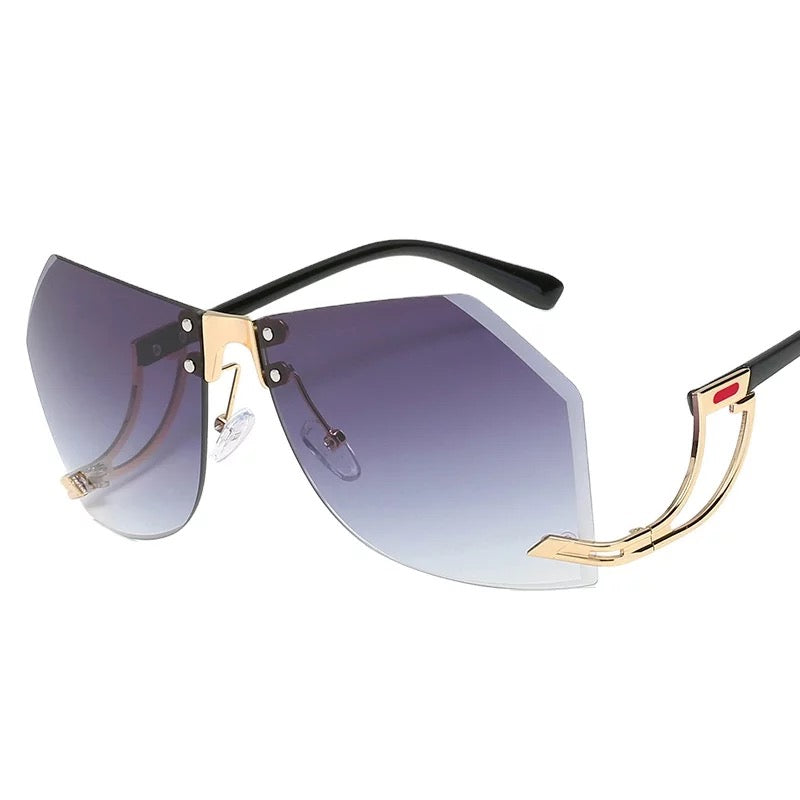 MizNaturalist Fashion Sunglass Classy Frame Gradient Sun Glasses Fashion Female Clear Shades